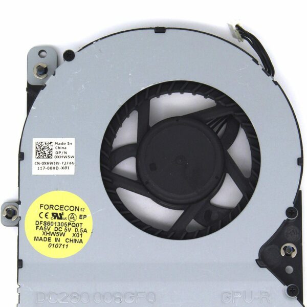 Ventoinha GPU Direita para Portátil Dell Alienware M18X R1 R2 R3 - DFS601305PQ0T