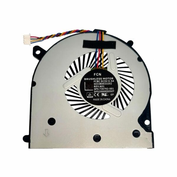 Ventoinha CPU para Portátil HP EliteBook 740 840 850 G1/G2, ZBook 14 - PN: 730792-001