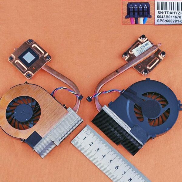 VENTOINHA PARA PORTATIL HP CQ42 G42 CQ62 G62 CQ56 G56 4PINES 688281-001