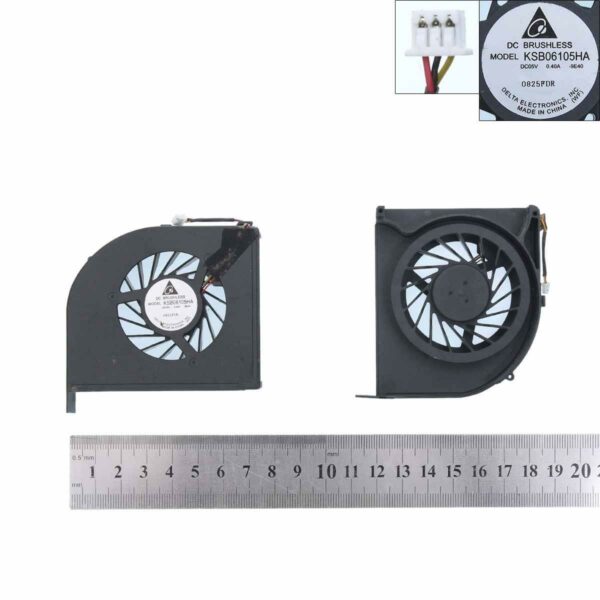 VENTOINHA PARA PORTATIL HP PAVILION DV6-2000 DV6-2100 579158-001 (VERSÃO 2)