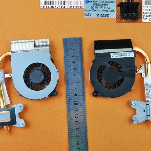 VENTOINHA COM DISSIPADOR DE CALOR PARA PORTATIL HP PAVILION G4-1000 G6-1000 643257-001 643259-001