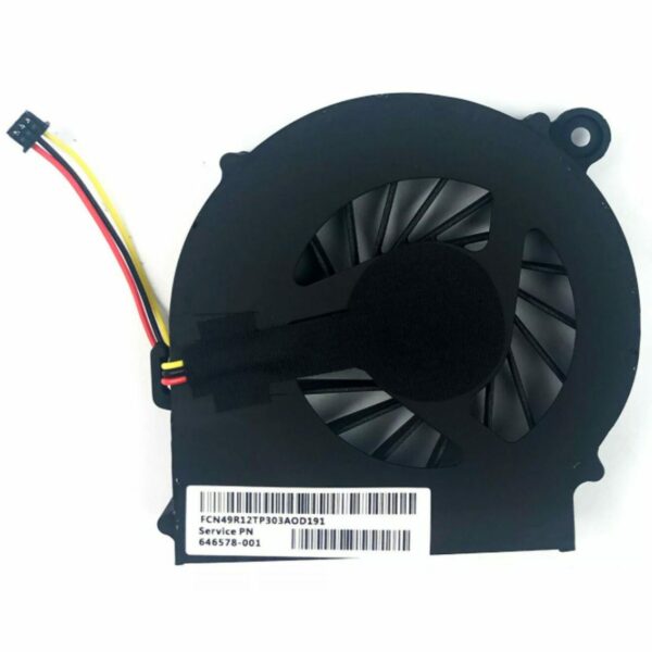 Ventoinha CPU para Portátil HP Pavilion - Conector 3 Pinos - PN: 646578-001, KSB06105HA