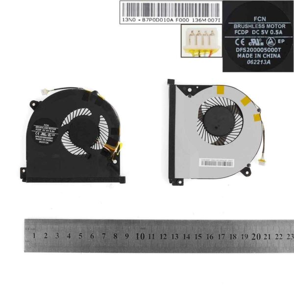 Ventoinha CPU para Portátil Lenovo IdeaPad S500 - EG50050S1-C230-S99