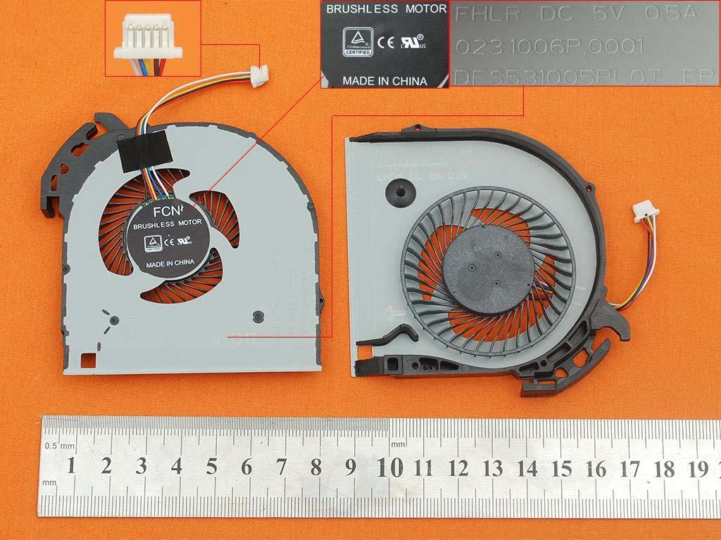 VENTOINHA PARA PORTATIL LENOVO IDEAPAD V110-15 V110-15ISK 5PINES DFS531005PL0T 023.1006P.0001