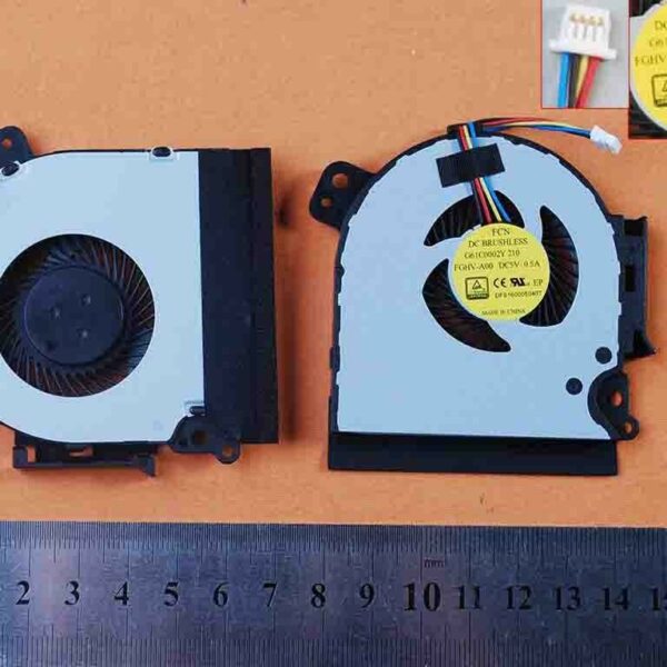 Ventoinha para Portátil Toshiba A50-C - DFS160005040T - Green Computer