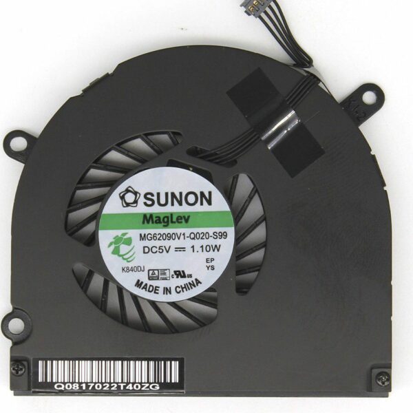 Ventoinha CPU para Portátil Apple Macbook Pro A1286 MG62090V1-Q020-S99