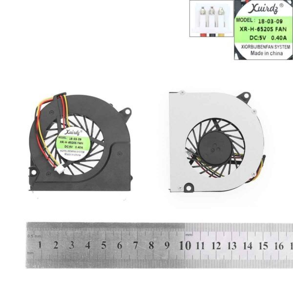 Ventoinha CPU para Portátil HP Compaq - Compatível com Múltiplos Modelos e Part Numbers