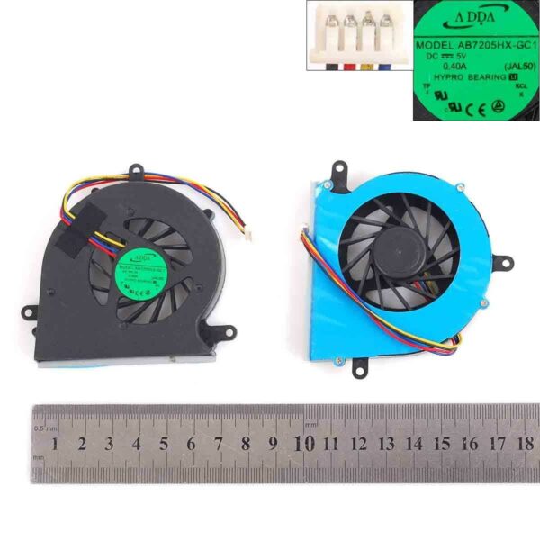 Ventoinha CPU para Portátil Lenovo B465C, G465, G470E - Compatível AB7205HX-GC1