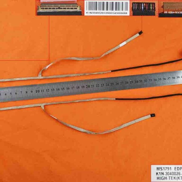 CABO FLEX PARA PORTATIL MSI GE72 PE70 GT72S 1791 30PIN EDP K1N-3040026-H39