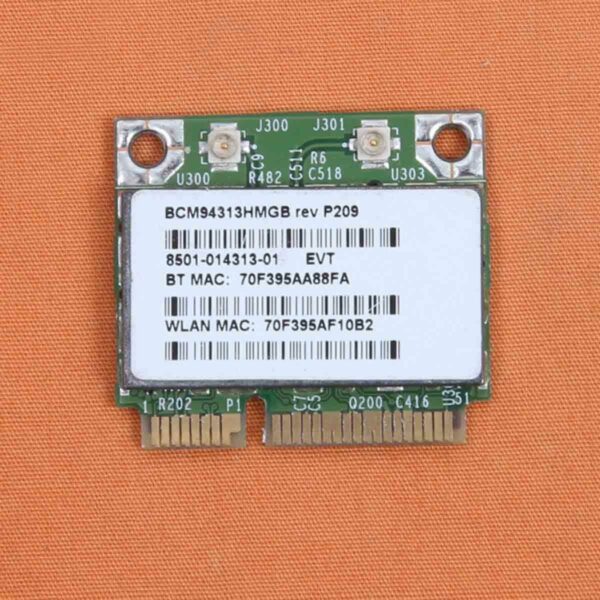 CARTÃO MINI PCI-E BLUETOOTH WIFI 802.11N 600370-001 BCM94313HMGB BCM4313