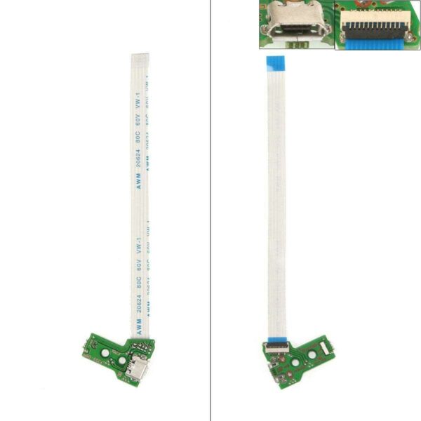 Placa Conector de Carga USB 12 Pinos para Consola PS4 - JDS-055