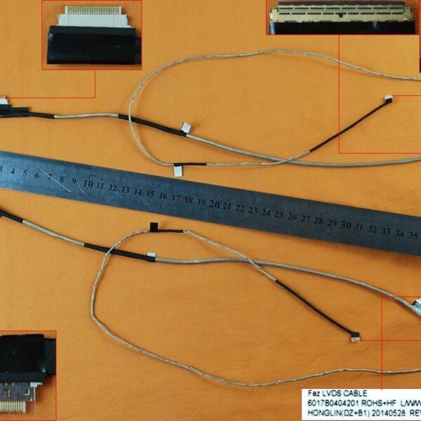 Cabo Flex de Vídeo para Portátil Toshiba Satellite L950 L950D L955D - PN: 6017B0140404201