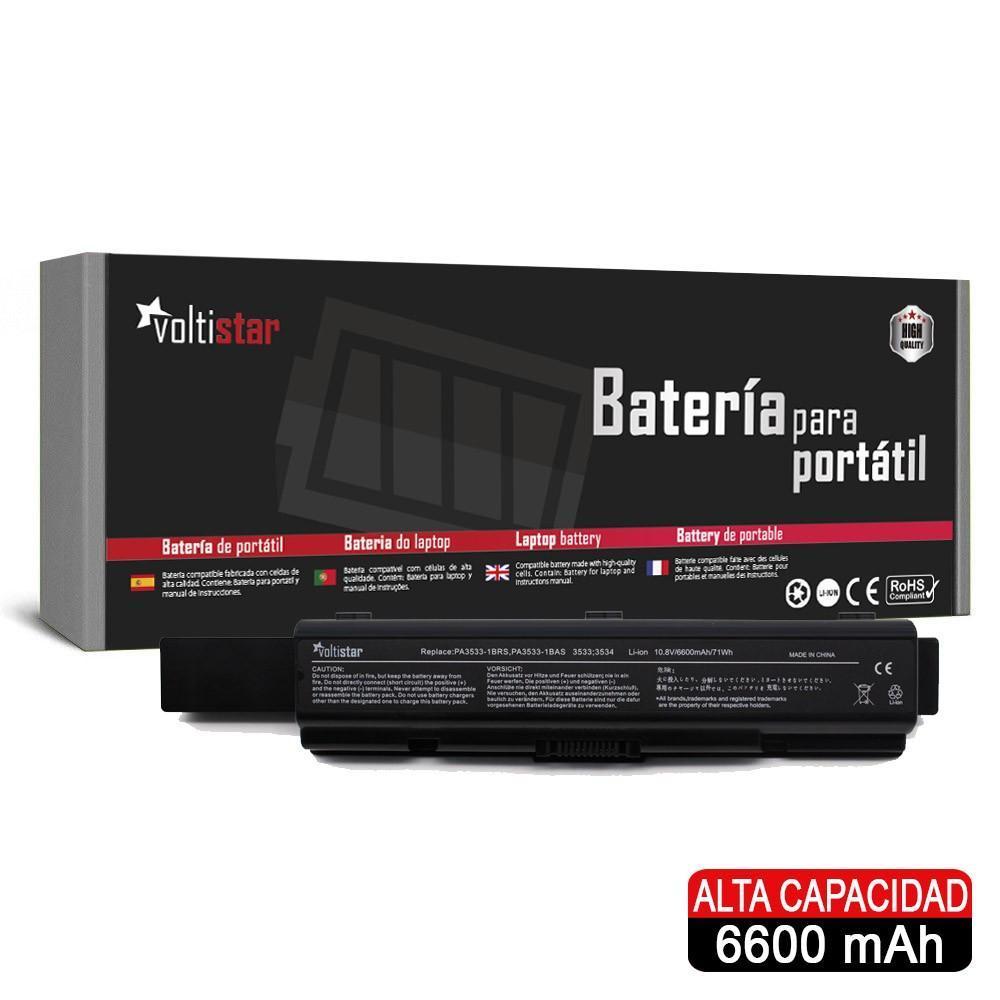 Bateria de Alta Capacidade para Portátil Toshiba Satellite L500 L300 A200 Series