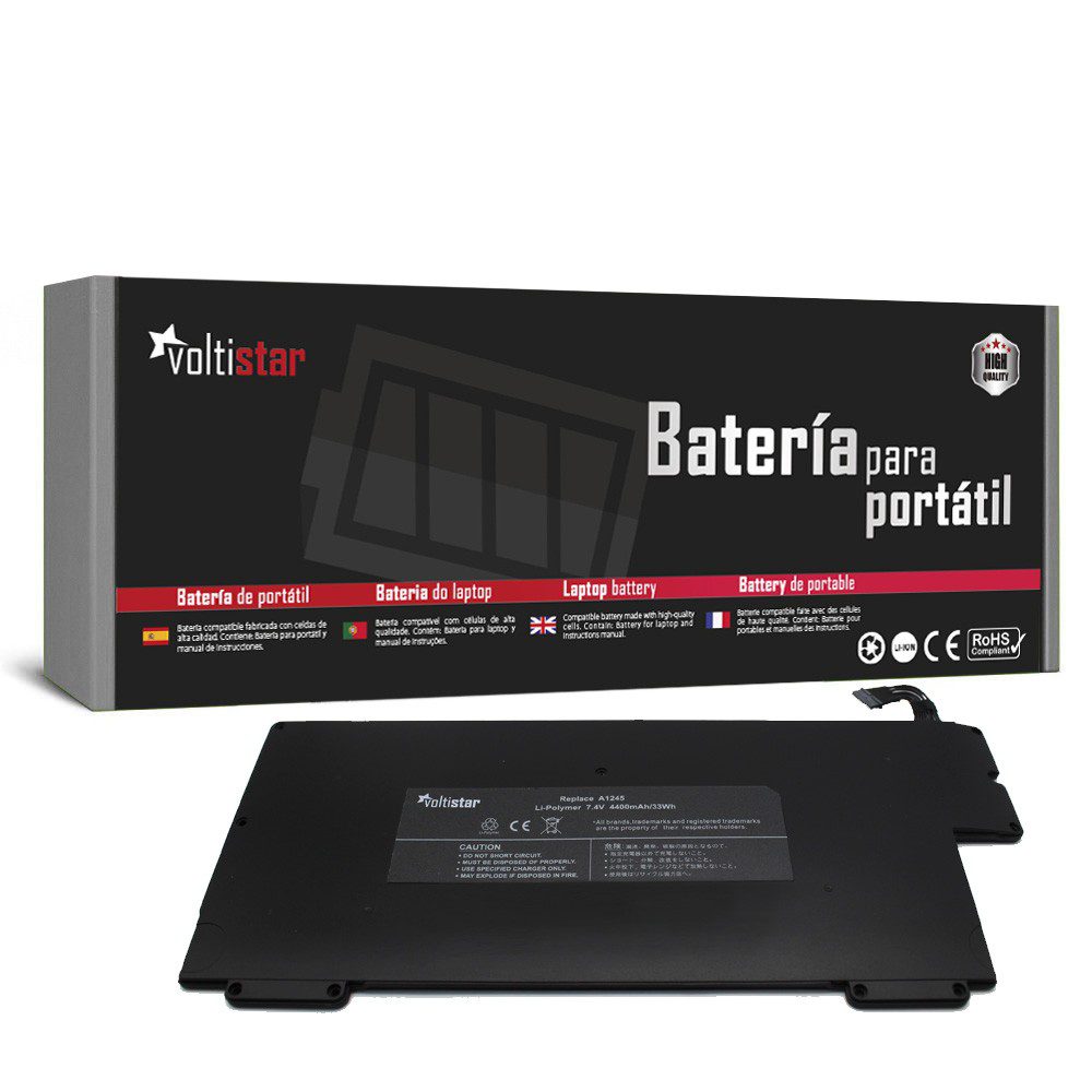Bateria Apple MacBook Air 13" A1245 A1237 A1304 Z0FS MB003 MC233 MC234 - 7.4V 4400mAh