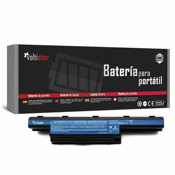 BATERIA DE ALTA CAPACIDADE PARA PORTATIL ACER ASPIRE 4738ZG 4741G 4741Z 4741ZG 5742 7551 7560G