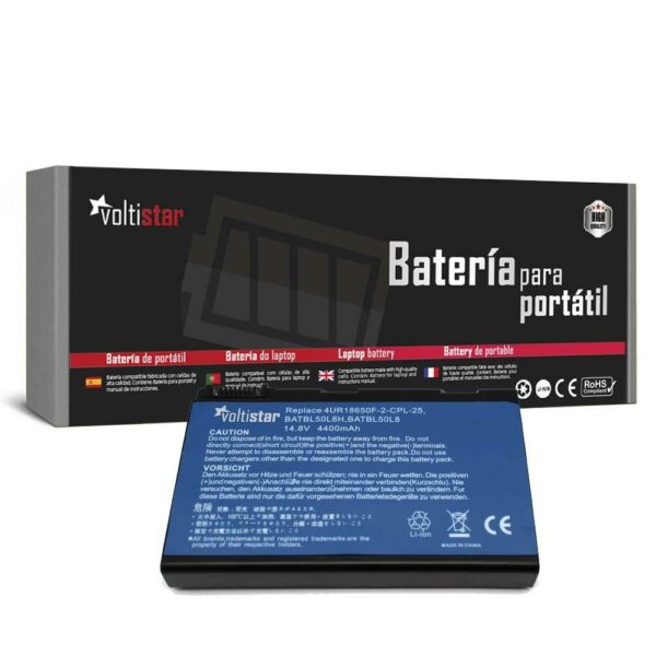 Bateria para Portátil Acer Aspire 5610 Series 14.8V 4400mAh - Compatível com BATBL50L4 BATBL50L6