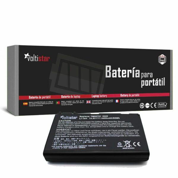 Bateria para Portátil Acer Extensa 5210 5220 5620Z TravelMate 5xxx 6xxx 7xxx Series 14.4V 4400mAh