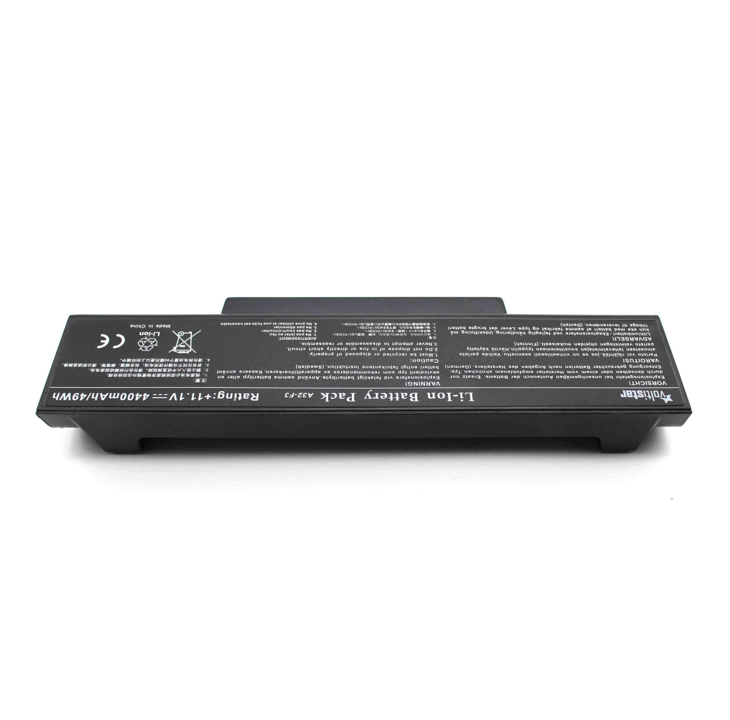 Bateria para Portátil ASUS A32-F3, A32-F2, A32-Z94, A32-Z96, A9, F2, F3, X70, Z53 - 11.1V 4400mAh 6 Células - Image 2