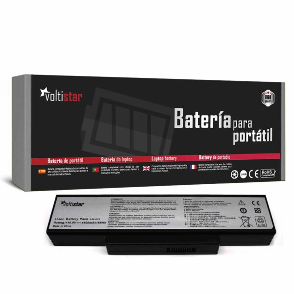 Bateria para Portátil ASUS K72 K73 N71 N73 Series - P/N A32-K72 A32-N71