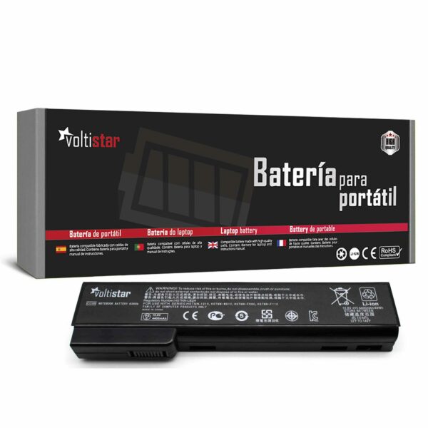 Bateria para Portátil HP EliteBook 8460p 8460w 8560p ProBook 6360b 6460b 6560b - 10.8V 4400mAh