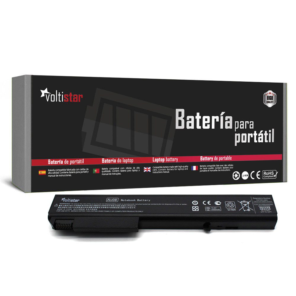Bateria para Portátil HP EliteBook 8530P 14.4V 4400mAh - Substituição de Alta Performance