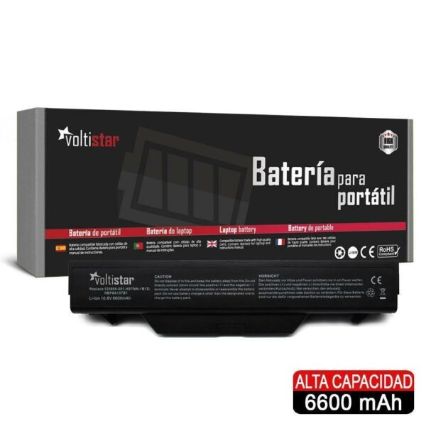 Bateria de Substituição para Portátil HP ProBook 4510S, 4515S, 4710S Series - Alta Capacidade