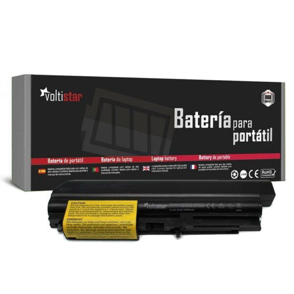 Bateria para Portátil Lenovo ThinkPad R61 T61 R400 T400 W500 - P/N 42T5227