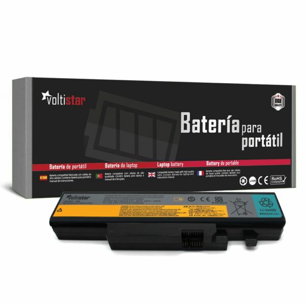 Bateria para Portátil Lenovo IdeaPad Y460 Y560 - Compatível com L09N6D16 L09S6D16
