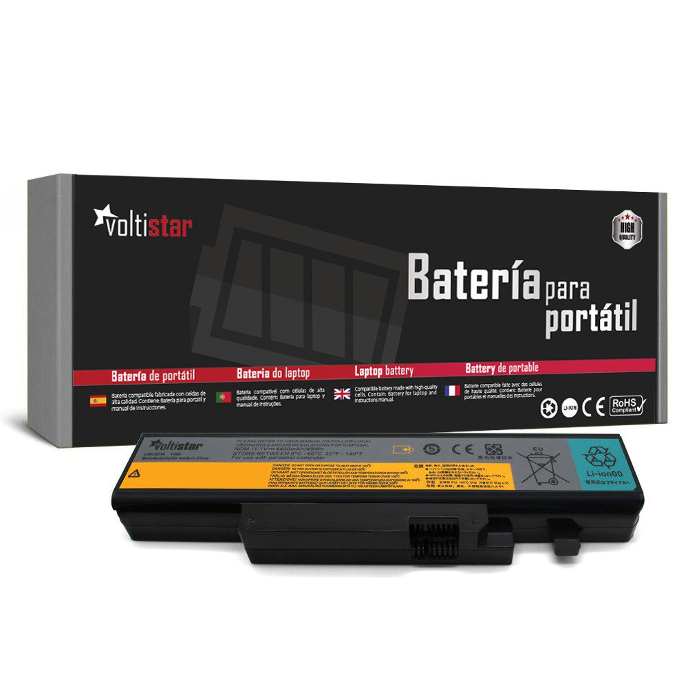 Bateria para Portátil Lenovo IdeaPad Y460 Y560 - Compatível com L09N6D16 L09S6D16