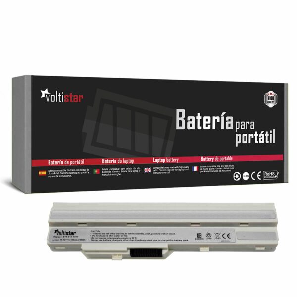 Bateria para Portátil LG X110, X-110, MSI Wind U100 - Compatível BTY-S11, BTY-S12 - Green Computer