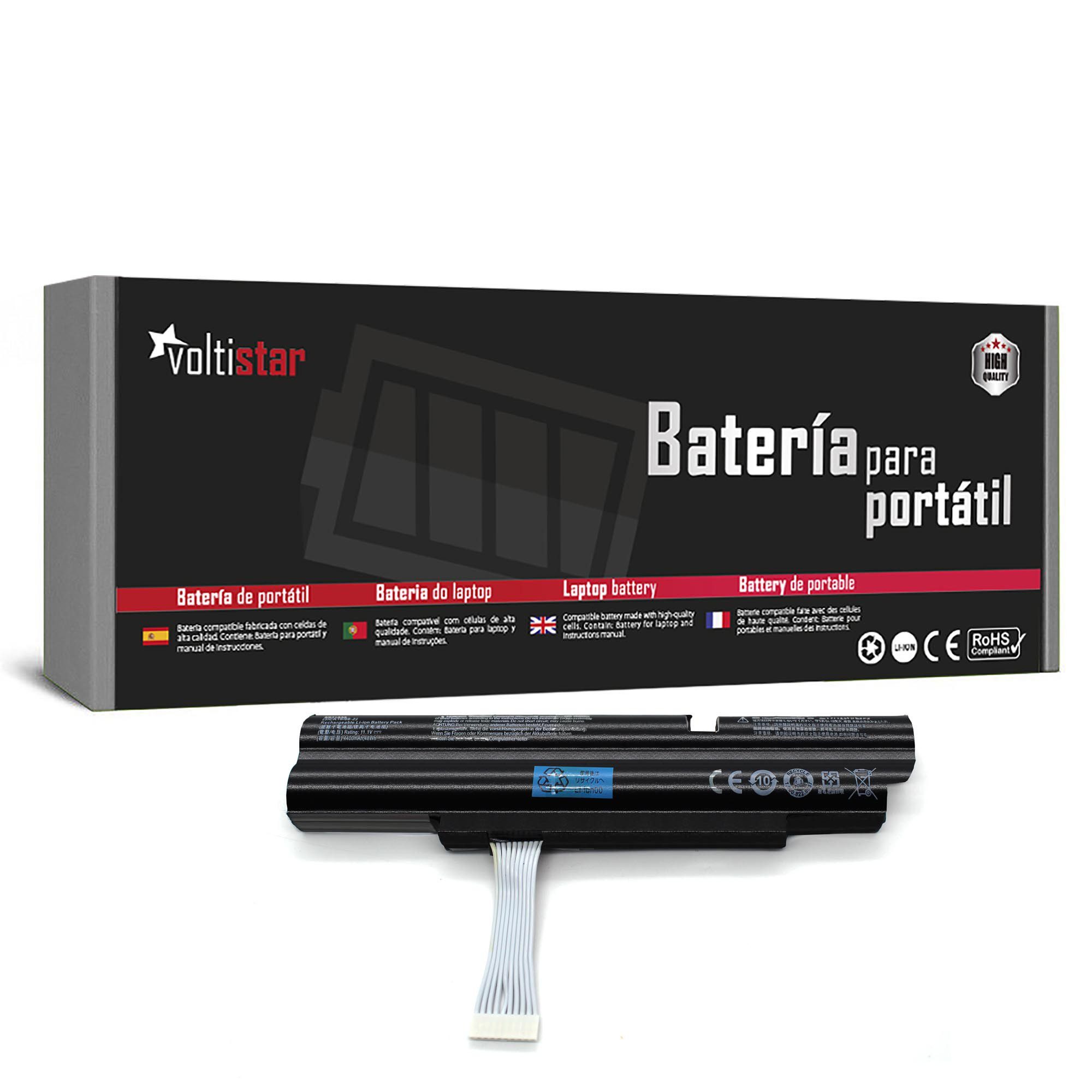 Bateria para Portátil Acer Aspire TimelineX 3830T, 4830T, 5830T - 11.1V 4400mAh