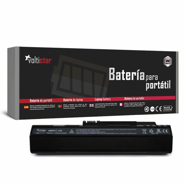 Bateria para Portátil Acer Aspire One A110, A150, D150, D250, KAV60, ZG5 - 11.1V 4400mAh