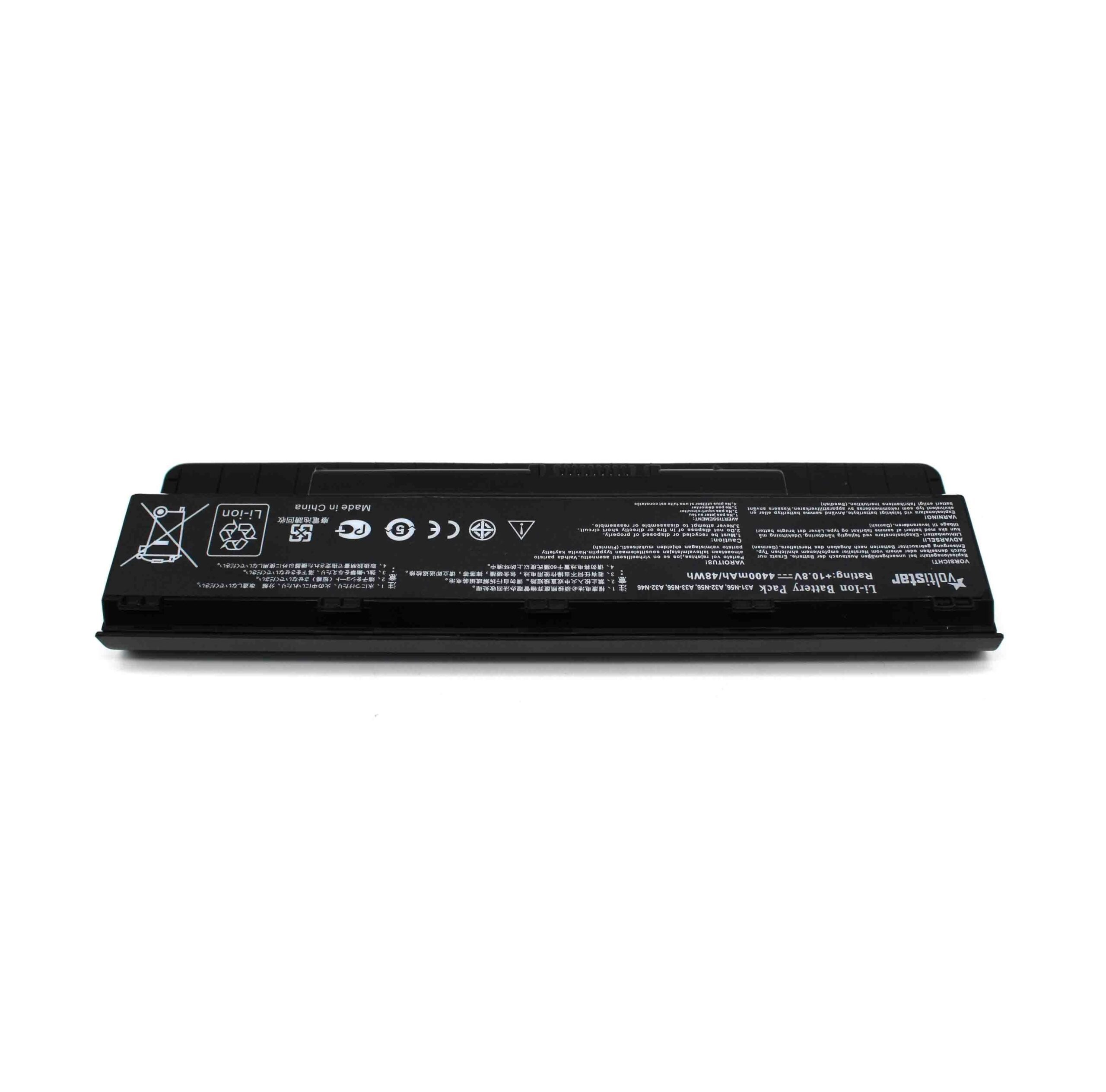 Bateria para Portátil Asus N56 N76 F45 R500 B53 Series - A31-N56 A32-N56 A33-N56 - 10.8V 4400mAh - Image 2