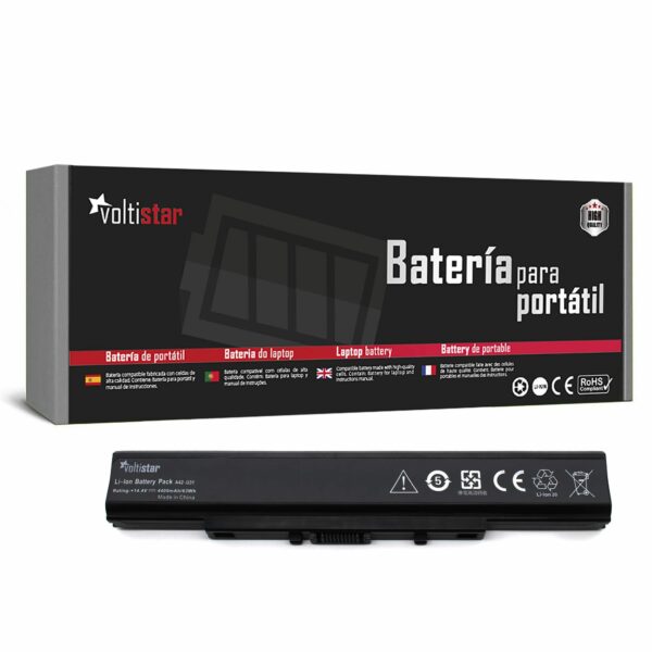 Bateria para Portátil Asus A32-U31 A42-U31 - 14.4V 4400mAh 6 Células
