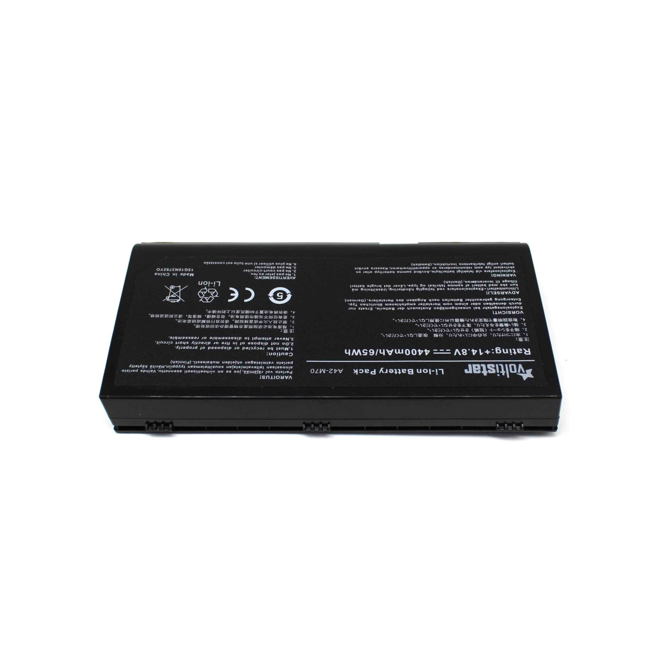 Bateria para Portátil ASUS G71, G72, N70, X71, X72, F70, M70, N90 Series - 14.4V/14.8V 4400mAh - Image 2