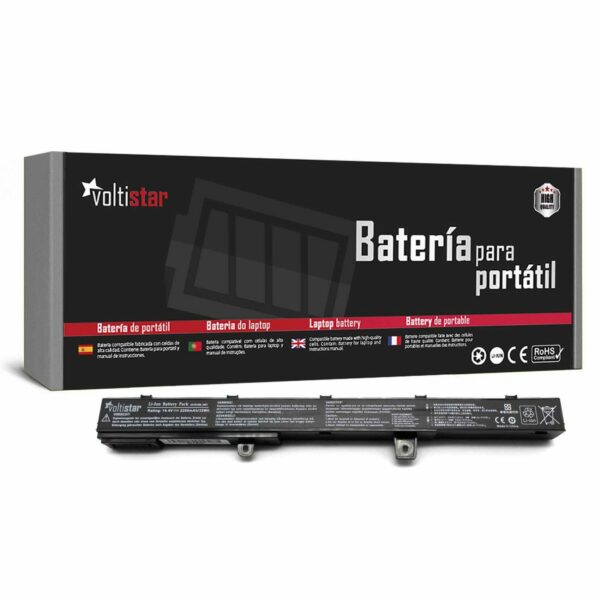 Bateria para Portátil Asus X551M, A551C, F551CA - A41N1308 (14.4V, 2200mAh)