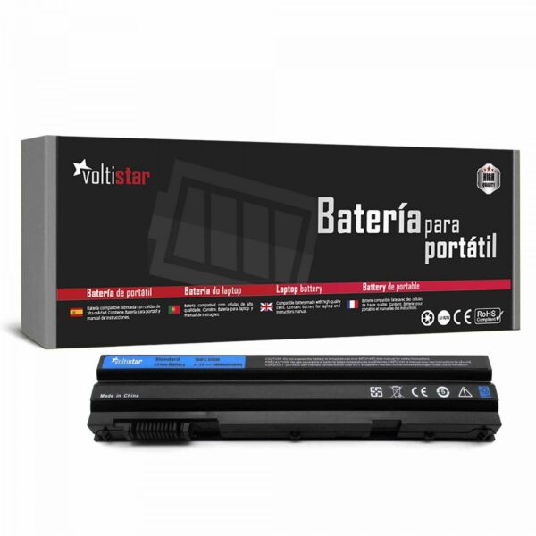 Bateria de Alta Capacidade para Portátil Dell Latitude E6420, Inspiron 15R, 17R e Vostro Series
