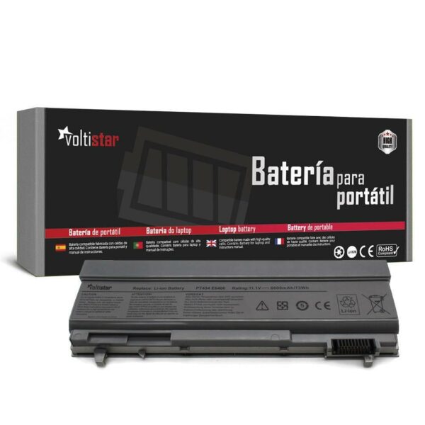 Bateria para Portátil Dell Latitude E6400 E6410 E6500 E6510 Precision M2400 M4400 M4500 - 11.1V 6600mAh - Green Computer