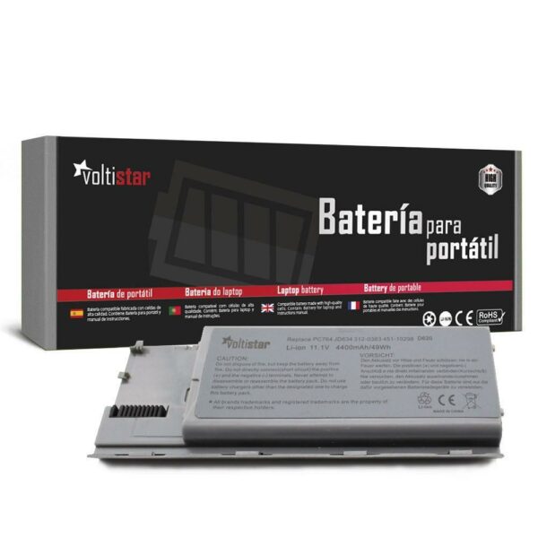 Bateria para Portátil Dell Latitude D6xx Series, Precision M2300 - Compatível com PC764, TC030