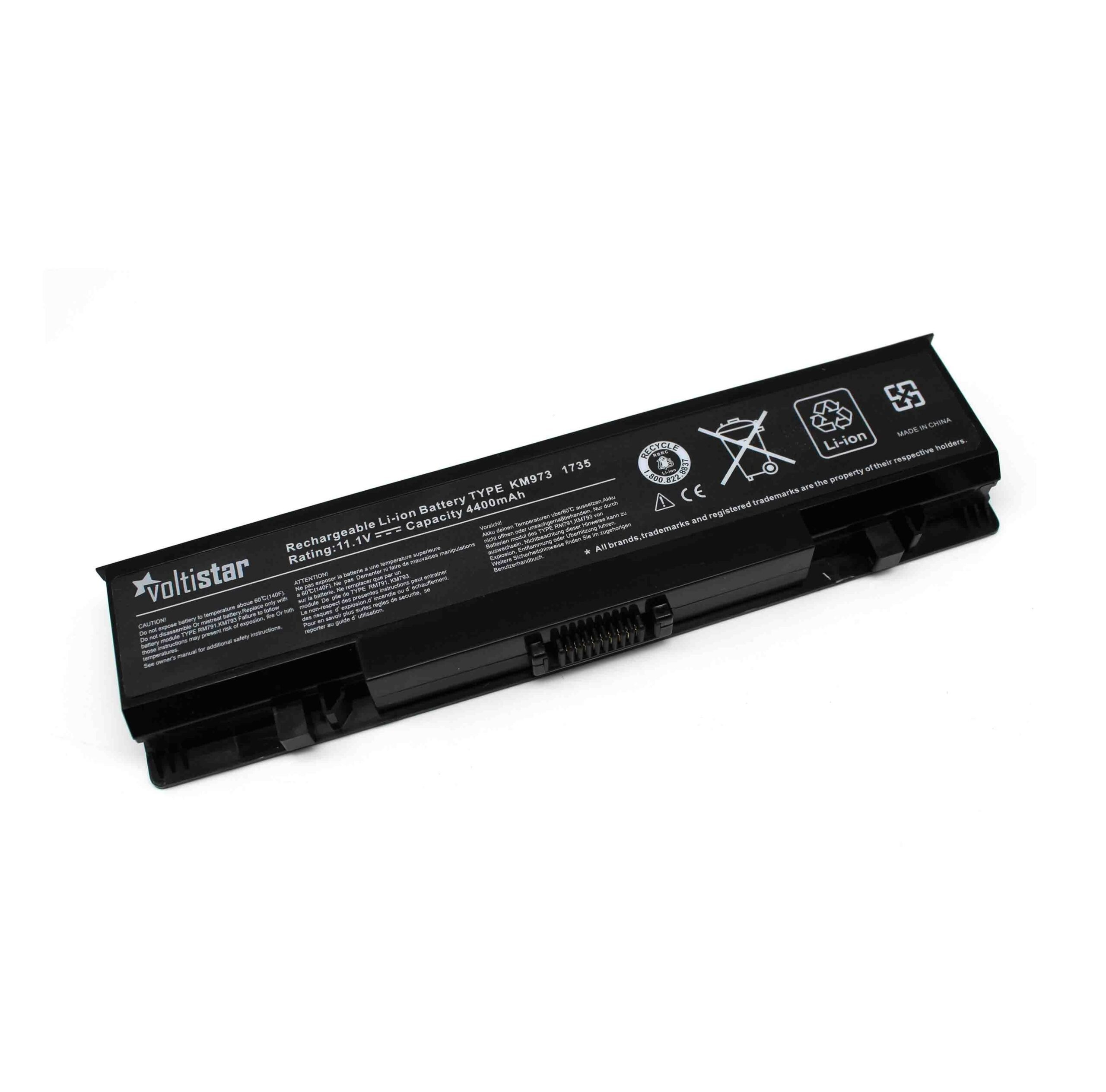 Bateria para Portátil Dell Studio 17 Series (1735, 1736, 1737) - 11.1V 4400mAh - P/N RM791 - Image 3