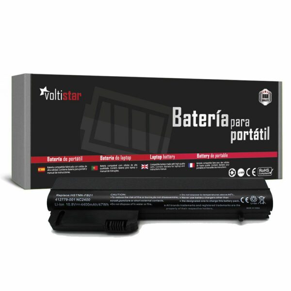 Bateria para Portátil HP Compaq 2400, NC2400, 2510p, 2530p, 2540p Series - Alta Capacidade