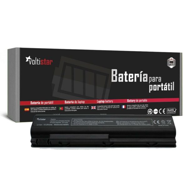 Bateria para Portátil HP Compaq Pavilion DV1000 DV4000 DV5000 V2000 M2000 C500 Series - 10.8V 4400mAh 6 Células
