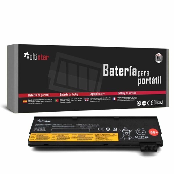Bateria para Portátil Lenovo ThinkPad T440 T440S X240 X250 X270 L450 L460 L470 S440 S540 - 10.8V/11.1V 4400mAh
