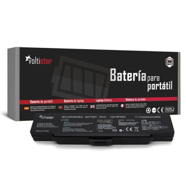 Bateria para Portátil Sony VAIO VGP-BPS9 VGP-BPL9 - Compatível com VGN-NR Series