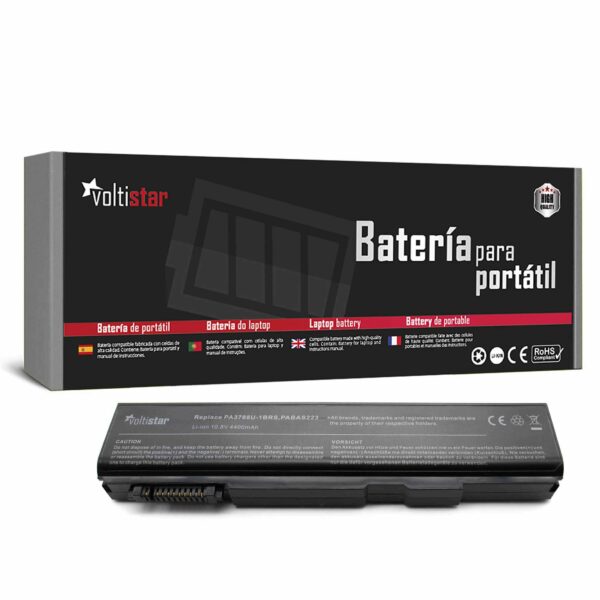Bateria para Portátil Toshiba Tecra A11 M11 S11, Satellite Pro S500 S750, Dynabook K40 K41 K45 K46 L40 L41 - P/N PA3788 PA3788U-1BRS
