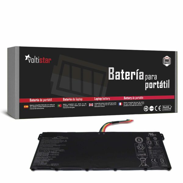 Bateria para Portátil Acer Aspire A315-51, A114-31, A314-31, A315-21, A515-51, ES1-523 - Compatível com AP16M5J, KT.00205.004