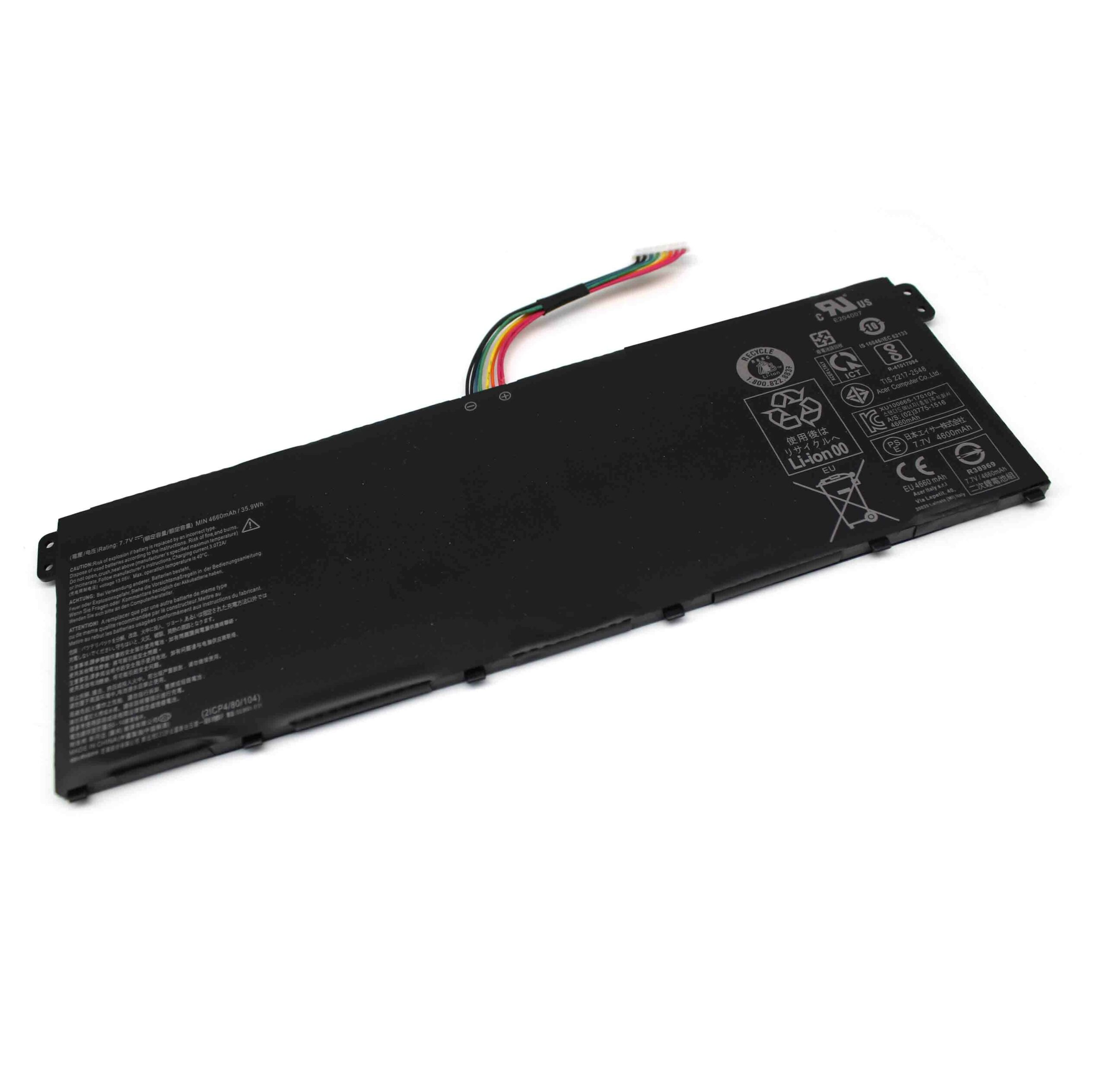 Bateria para Portátil Acer Aspire A315-51, A114-31, A314-31, A315-21, A515-51, ES1-523 - Compatível com AP16M5J, KT.00205.004 - Image 3