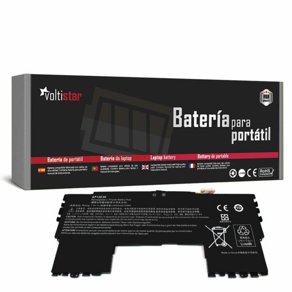 Bateria para Portátil Acer Aspire S7, S7-191, S7-391 Series AP12E3K 7.4V 33Wh