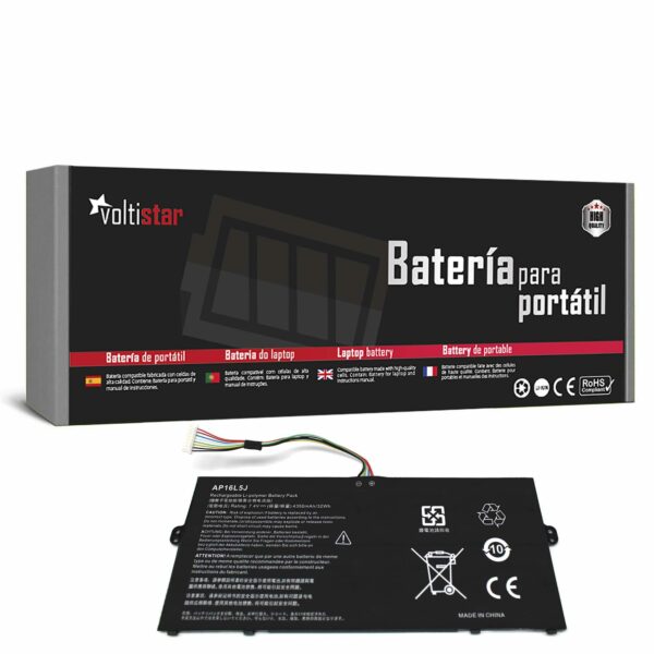 Bateria para Portátil Acer Switch 312-31, Spin 111-32N, Swift 5 514-52T Series - P/N AP16L5J