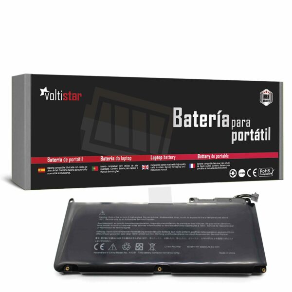 Bateria Portátil Apple MacBook Unibody A1331 A1342 - Green Computer